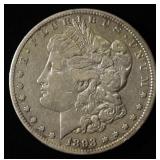 1893-CC MORGAN DOLLAR VF/XF