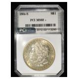 1884-S MORGAN DOLLAR PCI BU