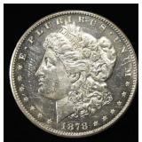 1878-S MORGAN DOLLAR CH/GEM BU