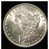 1885-O MORGAN DOLLAR CH BU