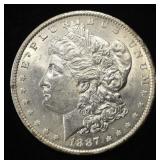 1887-O MORGAN DOLLAR BU