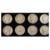 (8) 1941 MERCURY DIMES
