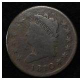 1810 CLASSIC HEAD LARGE CENT G/VG