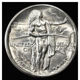 1934-D OREGON TRAIL COMMEM HALF DOLLAR GEM BU