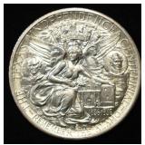 1938-S TEXAS COMMEM HALF DOLLAR GEM BU