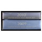 2009 & 2010 MINT PROOF SETS