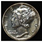1941 MERCURY DIME CH/GEM PROOF