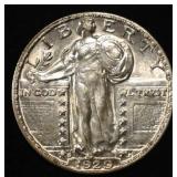 1929-S STANDING LIBERTY QUARTER GEM BU