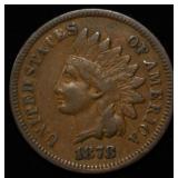 1878 INDIAN CENT VF