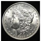 1889-O MORGAN DOLLAR VERY CH BU NEAR GEM
