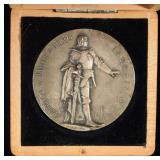1897 A SWISS SHOOTING MEDAL BERN SILVER