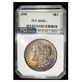 1889 MORGAN DOLLAR PCI GEM BU