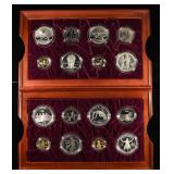 1995-96 16 PIECE OLYMPIC PROOF SET