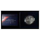 U.S. AIR FORCE 1 OZ .999 SILVER MEDAL