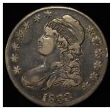 1833 BUST HALF DOLLAR VF/XF