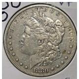 1880-O MORGAN DOLLAR VF