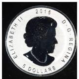 MAPLE LEAF 1 0Z 0.999 SILVER ROUND