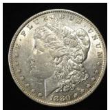 1880-O MORGAN DOLLAR AU/BU