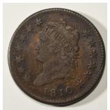 1810 LARGE CENT VF
