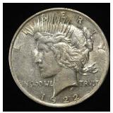 1922 PEACE DOLLAR