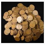 200 'S' MINT WHEAT CENTS