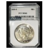 1928-S PEACE DOLLAR PCI GEM BU