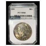 1928 PEACE DOLLAR PCI GEM BU