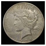 1928 PEACE DOLLAR XF