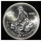 THE AMERICAN PROSPECTOR 1 OZ .999 SILVER