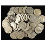 50 FULL DATE BUFFALO NICKELS