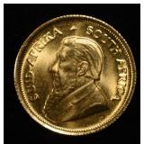 1982 1/10 OZ KRUGERRAND GOLD
