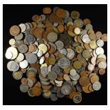 5 LBS FOREIGN COINS