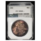 1885 MORGAN DOLLAR PCI GEM BU