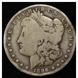 1896-O MORGAN DOLLAR DAMAGED