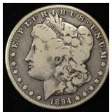 1894-O MORGAN DOLLAR VG