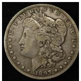1897-O MORGAN DOLLAR FINE