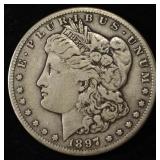 1897-S MORGAN DOLLAR F/VF