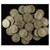(40) WAR NICKELS