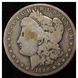 1890-O MORGAN DOLLAR VG