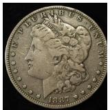 1887-O MORGAN DOLLAR VF