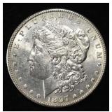 1897 MORGAN DOLLAR BU
