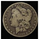 1894-O MORGAN DOLLAR VG