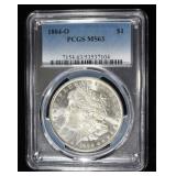 1884-O MORGAN DOLLAR PCGS MS-63