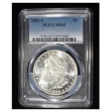 1882-S MORGAN DOLLAR PCGS MS-63