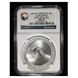 2016-P AUSTRALIA KANGAROO NGC MS70