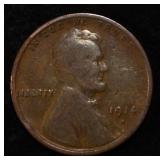 1914-D WHEAT CENT FINE