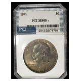 1971 EISENHOWER DOLLAR PCI SUPERB GEM BU