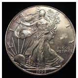 1999 AMERICAN SILVER EAGLE