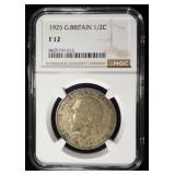 1925 G.BRITAIN 1/2C NGC F12