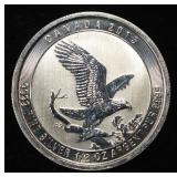 CANADIAN 1/2 .999 SILVER ROUND